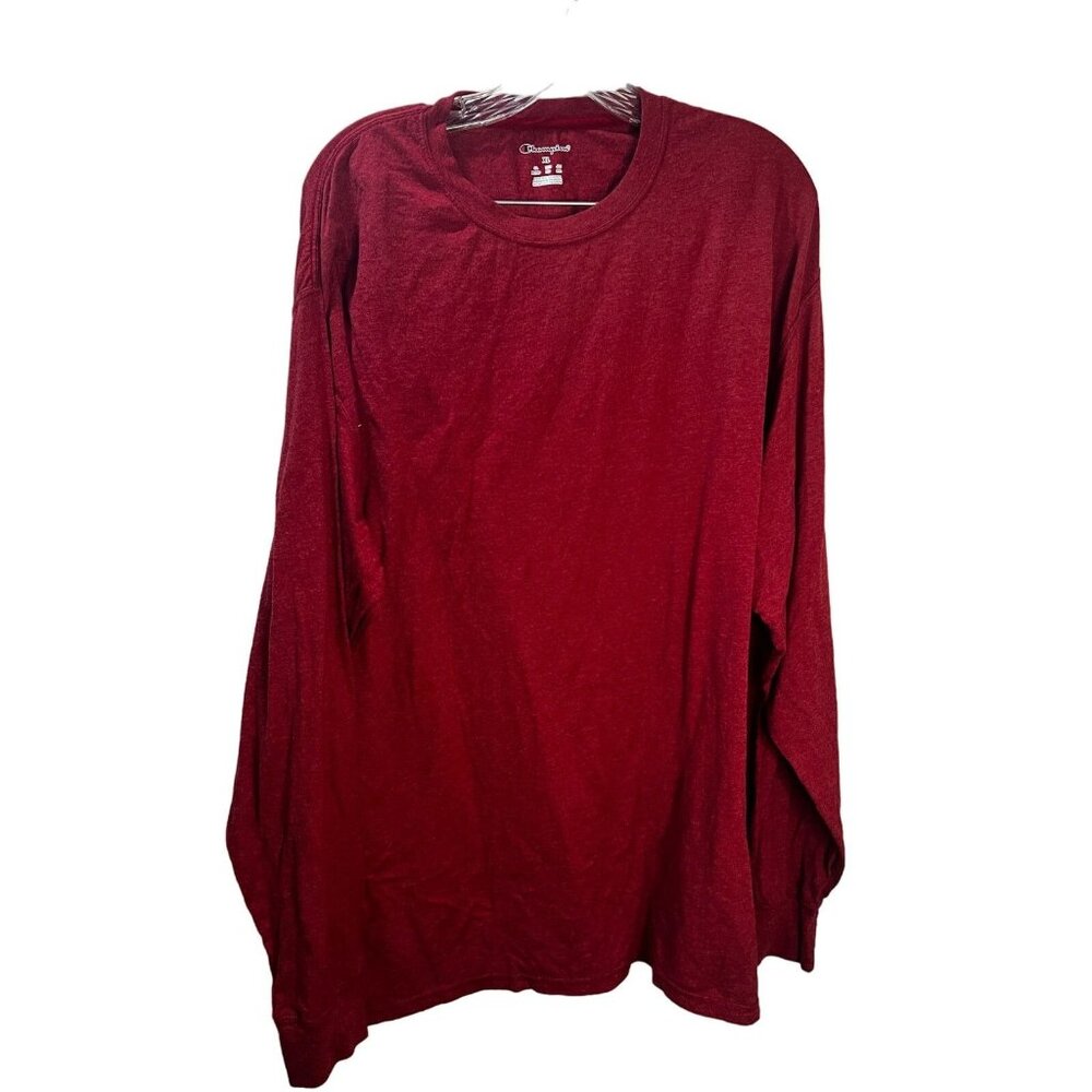 Champion Men's Long-Sleeve Cotton T-Shirt‎ XL